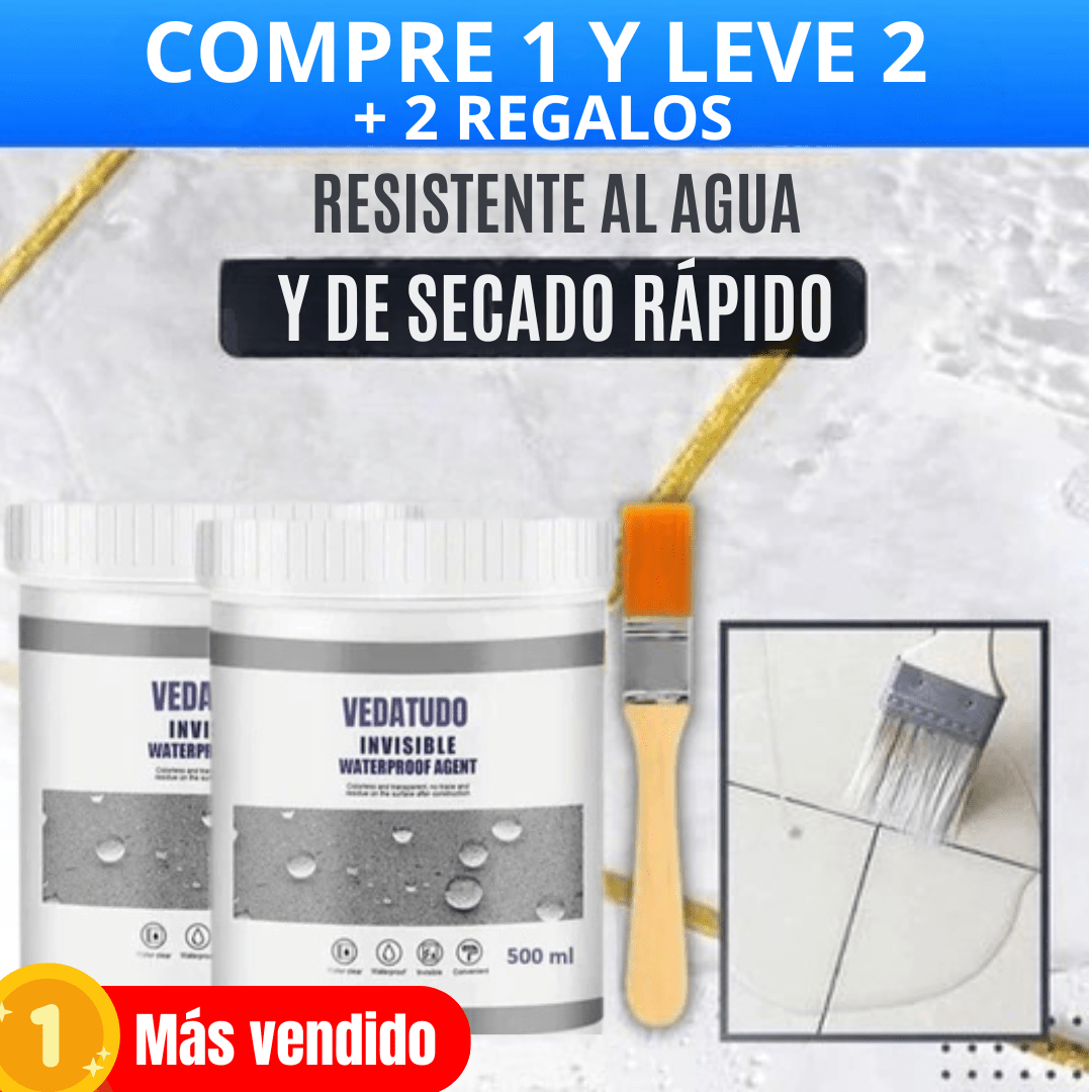 Sellador impermeabilizante invisible - Compre 1 Lleve 2 - 500ml + 2 Regalos