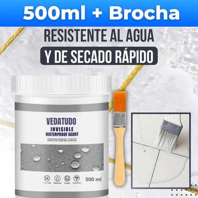 Sellador impermeabilizante invisible 500ml + 1 Regalo