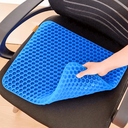 COJIN ASIENTO DE GEL ERGONÓMICO COMFORT PRO
