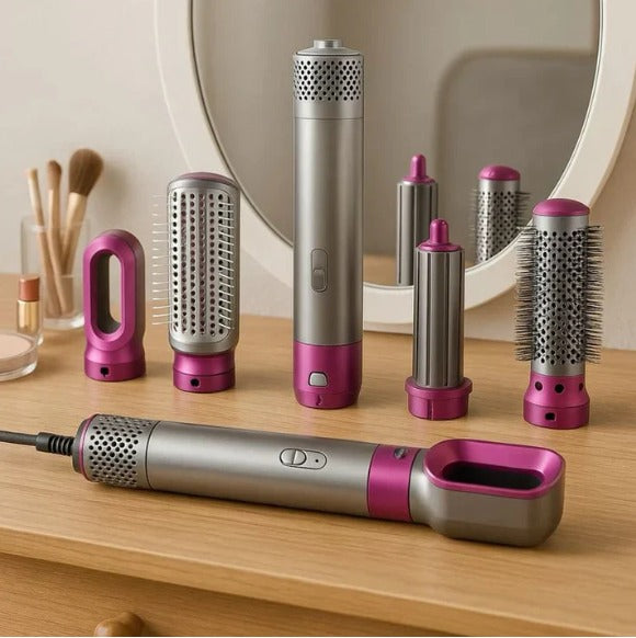 ÚLTIMAS UNIDADES CEPILLO 5 EN 1 - LOOK PROFESIONAL EN CASA - OFERTA NAVIDENÃ