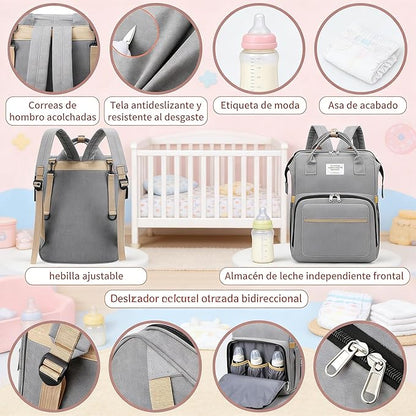 Morral Panelera Cambiadora Confort – Más Comodidad para Papás Modernos