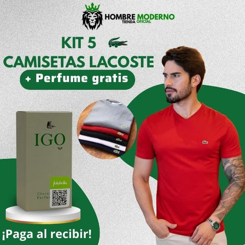 Promocion Exclusiva: 5 Camisetas Premium + Perfume de Regalo ¡Últimas unidades!