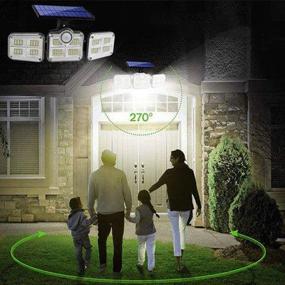 Reflector Solar 3 Cabezales HomeLight + Lampara Tipo Cámara de Regalo