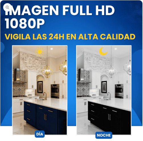 🔐 Mini Cámara de Seguridad HD – Vigila Todo, Desde Cualquier Lugar