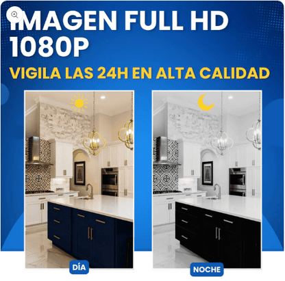 🔐 Mini Cámara de Seguridad HD – Vigila Todo, Desde Cualquier Lugar